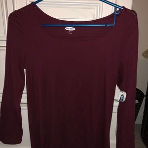 Maroon Brand New Long Sleeve